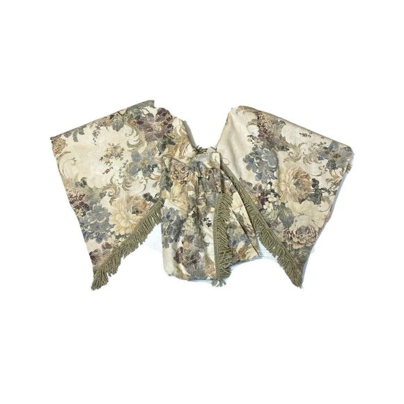 Vintage Discontinued JCPenney Window Treatments Valances Set Floral Pattern Rare - Picture 2 of 8